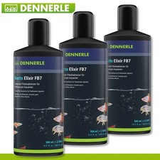 Dennerle 3 x 500 ml Bacto Elixir FB7 Aquarium Filterbakterien Wasserpflege