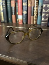 Vintage Titmus Eyeglasse Frames Z87 Brown Tortoiseshell 4 1/4x 5 1/2