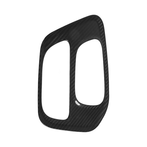 Car Center Console Shift Panel Trim Glossy Dry Carbon Fiber Parts For - Picture 3 of 22
