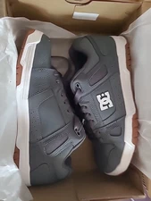 DC Work Crew Men’s Stag Composite Toe EH Work Shoe Gray/Gum -320188 (c34)