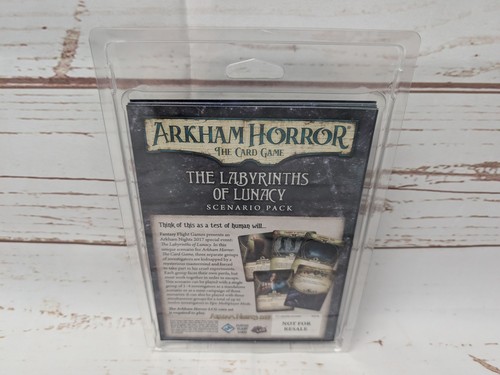Arkham Horror LCG The Labyrinths of Lunacy Scenario Pack Arkham Nights 2017 New - Picture 2 of 7
