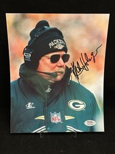 MIKE HOLMGREN Autograph Signed 8x10 Photo PSA COA Green Bay Packers  Auto