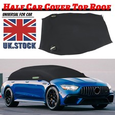 NEW Half Car Cover Top Roof Sun UV/Rain Protection Waterproof Outdoor Universal