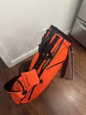 NEW TaylorMade Premium Flextech Carry Golf Stand Bag Orange 2023