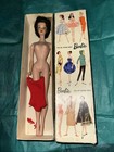 VINTAGE 1961 BARBIE R 1st ISSUE RAVEN BUBBLECUT-RED HELENCA SS-O/T SHOES - BOX — photo 1