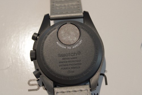 OMEGA x Swatch MoonSwatch Mission to Mercury Gray Chr… - Gem