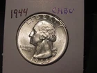 New Listing1944 WASHINGTON QUARTER CHOICE BU BETTER DATE FREE SHIPPING