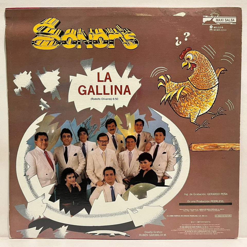 CHUCHO PINTO Y SUS KASSINO/LOS SONOR'S-JUANA LA CUBANA-1988 MEX 12" SINGLE SPLIT - Image 2 of 4