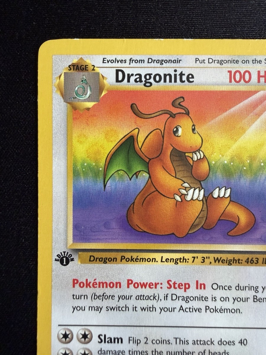 dragonite pokemon card 1999 TCG Graded Card: (1st Edition) #004 PSA 8 Vancity CJ Trading Cards Celebrate the incredible history of the TCG hobby by adding this Dragonite 1999 Pokemon The Movie Promo #5 CGC Authenticated 10 Card to your vault Dragonite 1999 Pokemon Fossil Holo