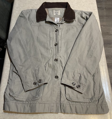 #ad Lakin amp; McKey Trading Co KEY Chore Jacket Men#x27;s Size Medium Sherpa Lined $41.23