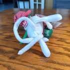 2009 Annalee 6" Chef Boy Mouse with Ice Cream Sundae Red White Green Xmas w TAG — photo 8