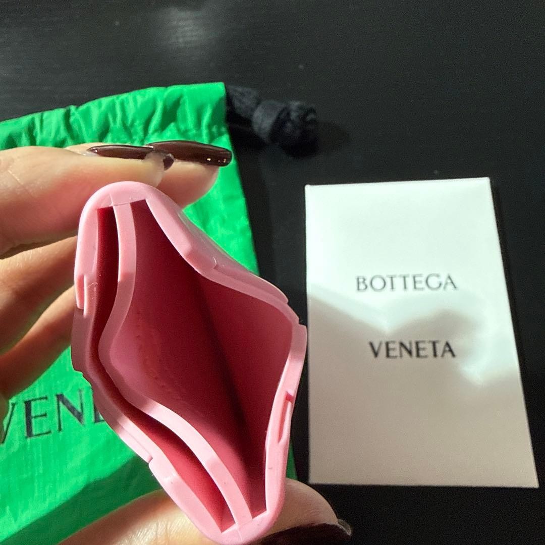Bottega Veneta Silicone Card Case Pink thumbnail 8