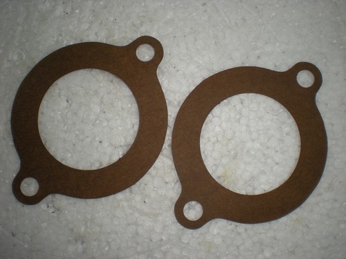 2X INTERNATIONAL IHC SCOUT & TRUCK 4 CYLINDER Thermostat Water Outlet Gasket - Afbeelding 1 van 3