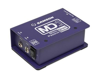 MDA1PRO Active Direct Box, Professional DI Box for Guitar, Bass, Keyboards, S...