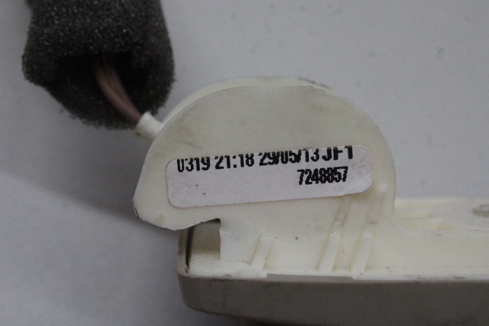 2013 BMW 528XI LEFT DRIVER SIDE SUN VISOR BEIGE OEM 11 12 13 14 15 16 - Image 4 of 4