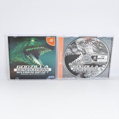 GODZILLA GENERATIONS Maximum Dreamcast Sega 3206 dc