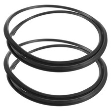 2 Pcs Barber Chair Replacement Parts Hydraulic Styling Rings Base Gasket