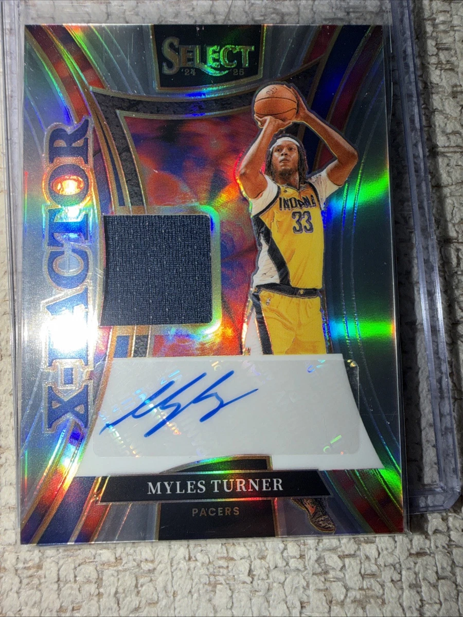 2024-25 Panini Select - Myles Turner #XMS-MYL for sale | eBay
