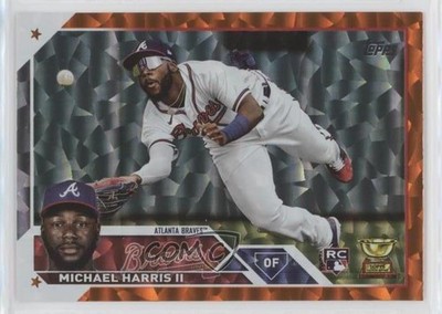 2023 Topps Series 1 Orange Foil /299 Michael Harris II #226 Rookie RC 2qw