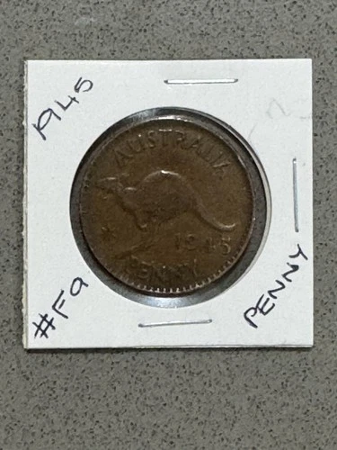1945 Australia Penny — photo from the most recent tracked eBay sale