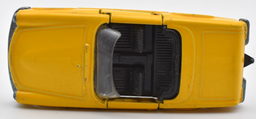 Matchbox Superfast no 27 Mercedes Benz 230 SL black interior Lesney England - Picture 5 of 6