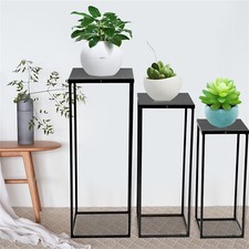 3Pcs Metal Stand Wedding Decoration Road Lead Flower Centerpiece Column Set