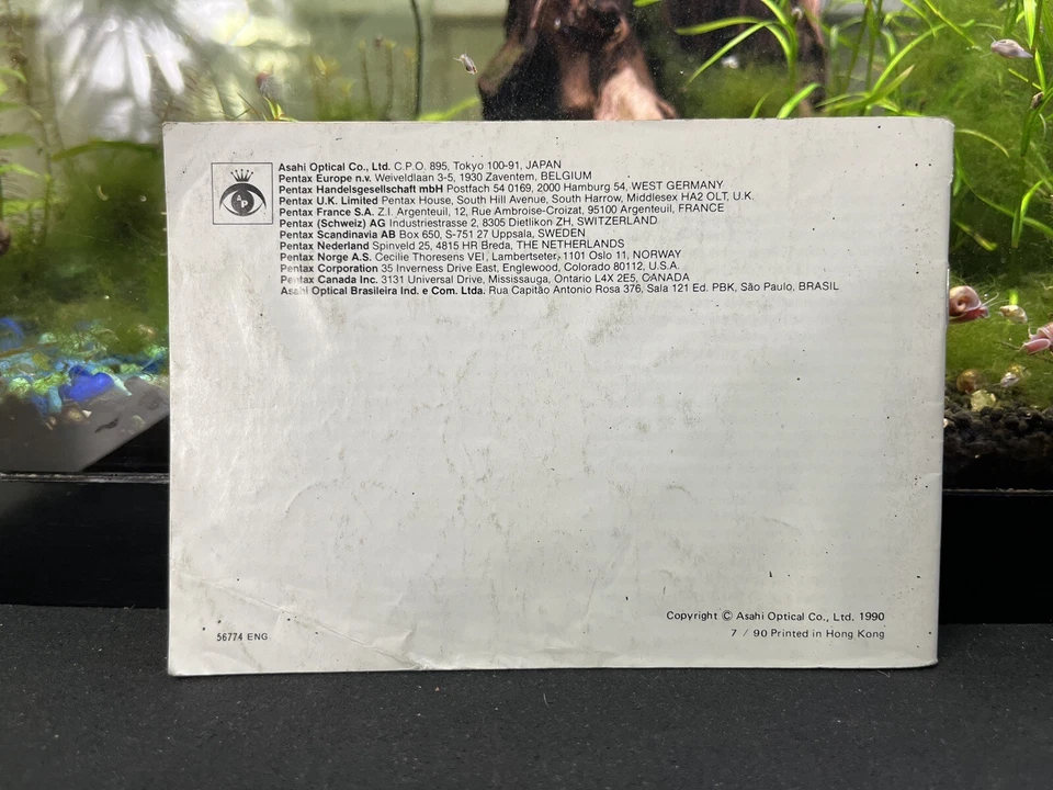 Pentax P30T Operating Manual - Image 2 of 4