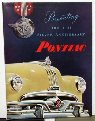 1952 Pontiac Owners Manual Chiefton Catalina Sedan Del