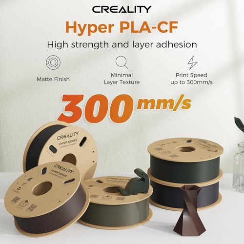 Creality Hyper PLA włókno węglowe 1,75 mm filament 3D - Zdjęcie 39 z 72