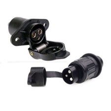 3 Pin Trailer Plug and Trailer Socket 12V 3 Pin Waterproof Connectors For Truck