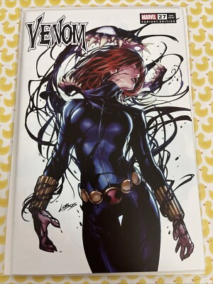 VENOM #27 BLACK WIDOW VENOM VILLALOBOS VARIANT COVER 2023 1st app codex key