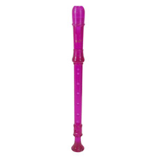 Canto Recorder Flute Pink 8 Holes Soprano Flute Baroque Musical Instrument C Key