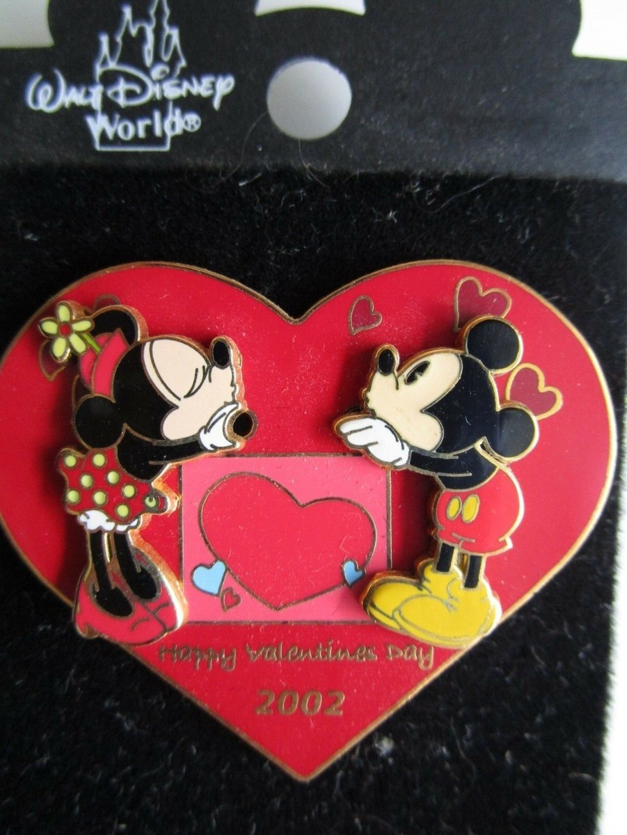 Pin 9634 WDW - Happy Valentine's Day 2002 - Mickey & Minnie DISNEY