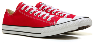 red dainty converse