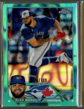 2023 Topps Chrome Aqua Lava Refractors #24 Alek Manoah /199 
