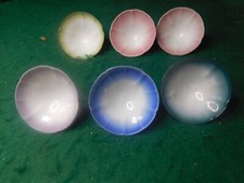 SET OF SIX PORCELAIN ORIENTAL CONDIMENT BOWLS