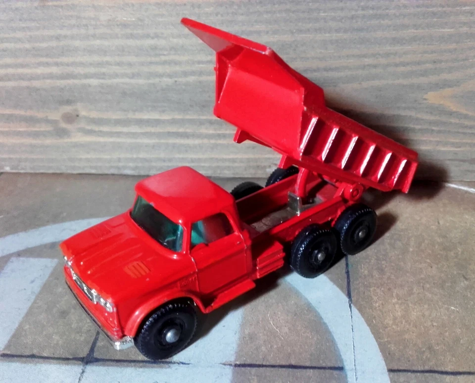 MATCHBOX N° 48C DODGE DUMPER TRUCK Lesney serie 1-75 England 1966-70 Scala 1:85 - Immagine 4 di 4