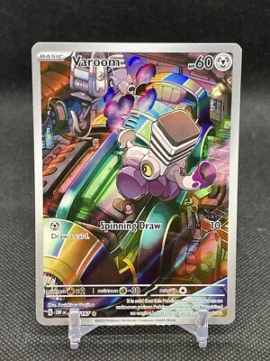 Varoom 206/197 Full Art NM/M Obsidian Flames Pokemon Card