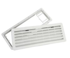 WHITE TOP OR BOTTOM 483 X186MM THETFORD FRIDGE VENT SPARE REPLACEMENT 62445480