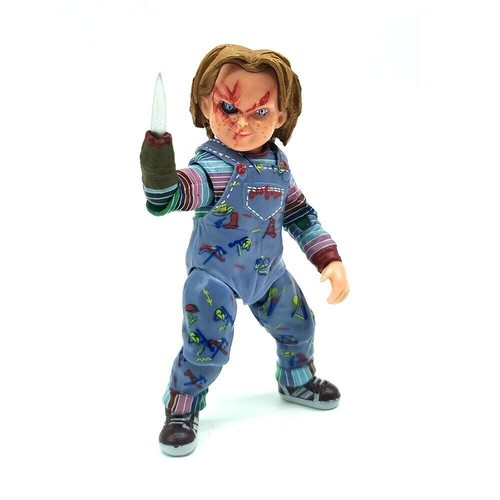 NECA Chucky Good Guy Doll Child's Play Ultimate 4" Action Figure Model Toys NEW - Picture 7 of 16