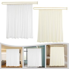 Lower Noise Room Divider Curtain Screen Partitions, Blackout Sound Reducing