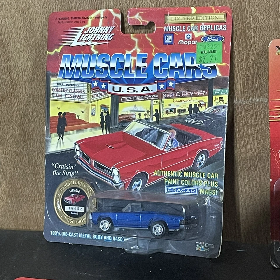 vintage johnny lightning cars lot 90s On Card - Image 2 of 4