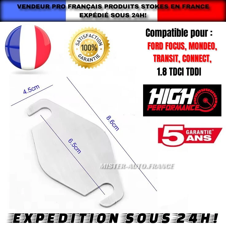 Plaque Obturation Suppression EGR Pour✅Ford Transit Connect 1.8 TDCi TDDi Euro 3