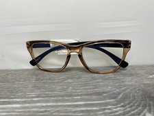 ICU Eyewear Screen Vision Blue Light Filtering Glasses, Taupe/Black Large Oval