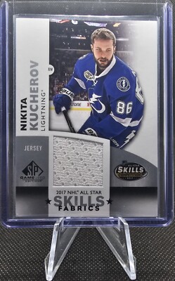 2017-18 SP Game Used 2017 NHL All-Star Skills Fabrics Nikita Kucherov #AS-NK