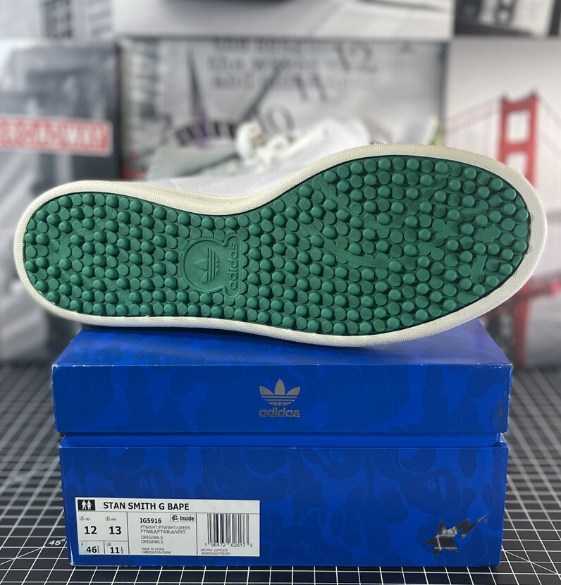 adidas gazelle silver green womens Adidas x Bape Mens FB Jersey – Extra Butter main image 0