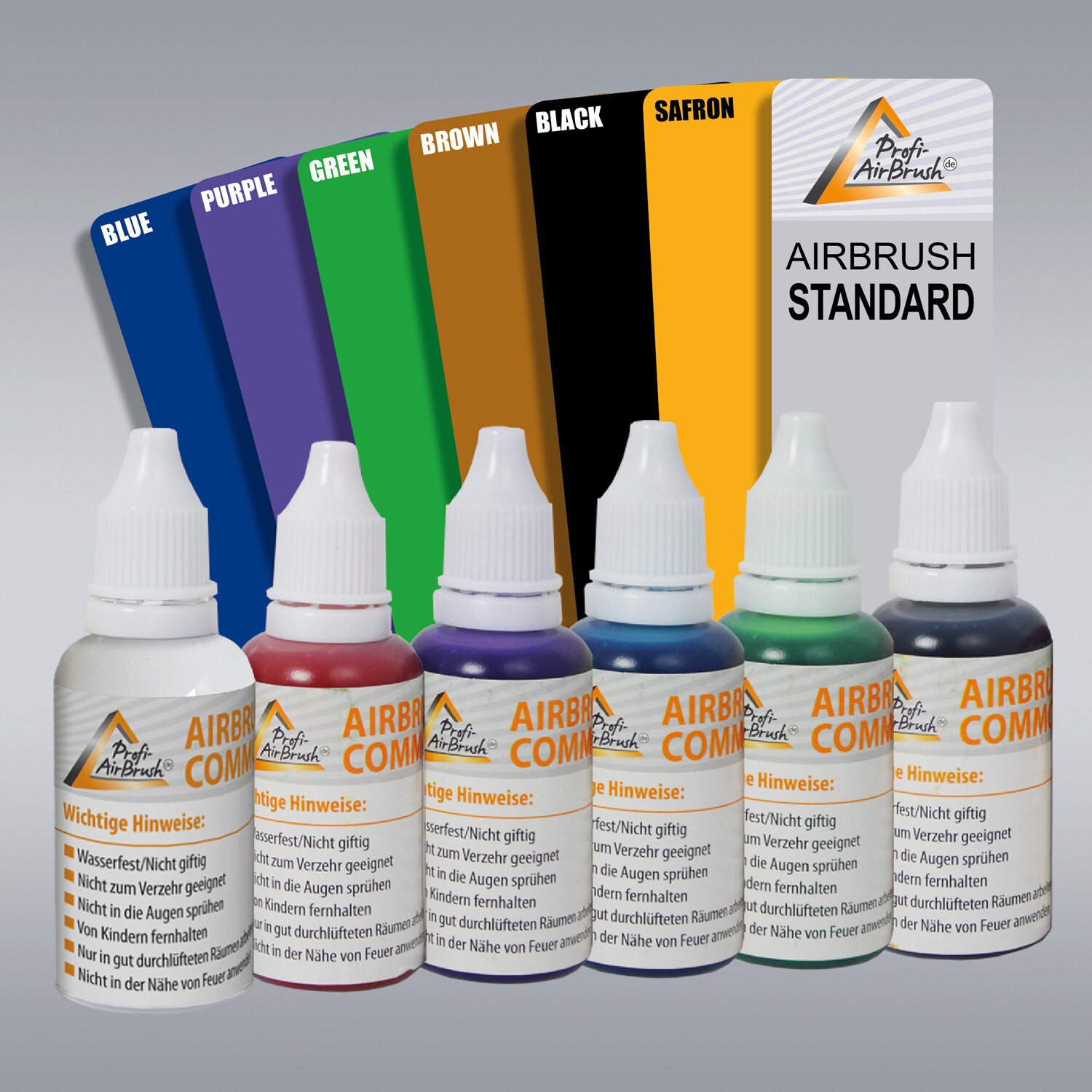 AIRBRUSH SET AIRBRUSH KOMPLETT SET AIRBRUSH KOMPRESSOR PISTOLE FARBEN