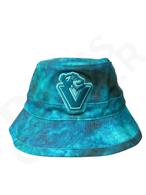 Mitchell Ness Vancouver Canucks Bucket Hat L to XL Blue Green
