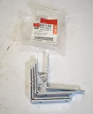 Hillman 851130 Hardware Essentials Corner Brace 046-1994-0 Pack of 5