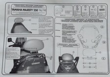 Givi TB500N Schienalino Yamaha Majesty 250 1996 - 1999